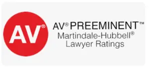AV Preeminent Martindale-Hubbell Lawyer Ratings
